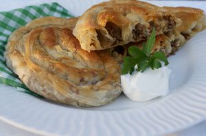 Burek piatto nazionale bosniaco