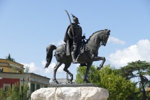 Statua Giorgio Castriota Skanderbeg