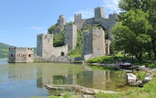 Fortezza di golubac in Serbia