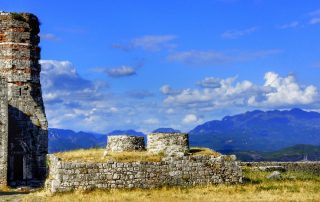 Castello a Scutari in Albania