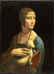 Dama con l'ermellino di Leonardo da Vinci