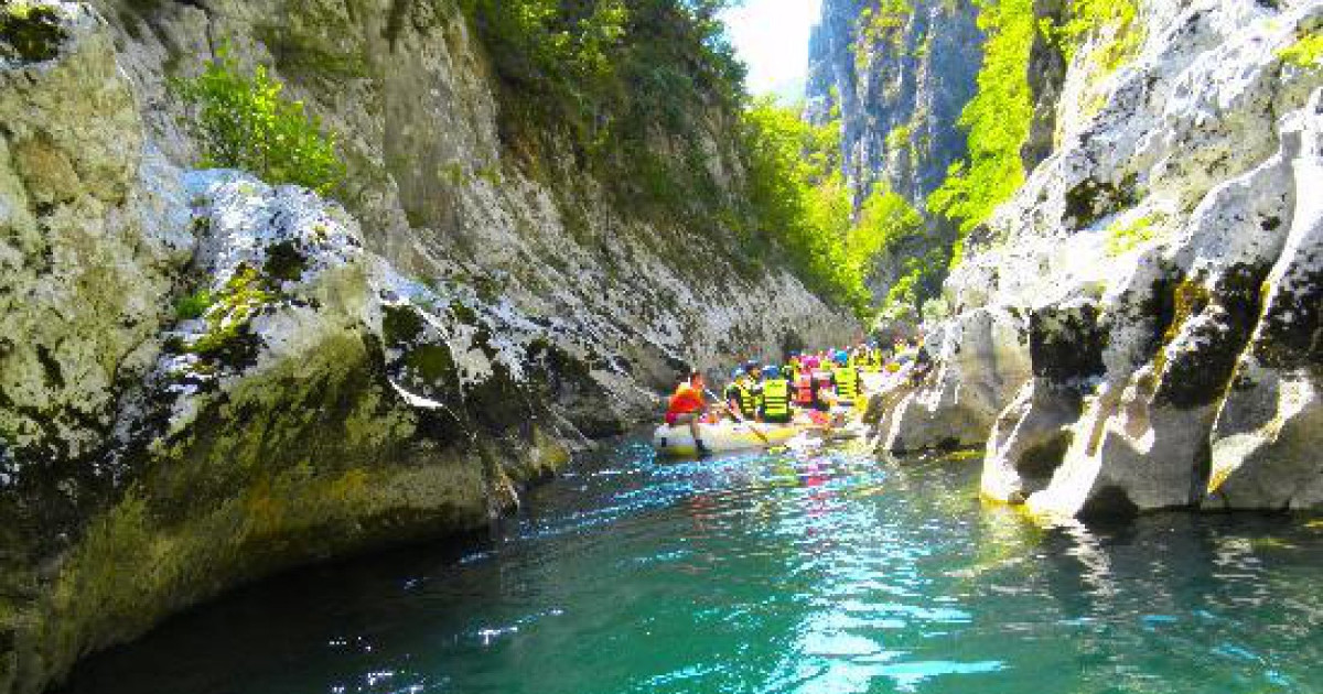 Rafting sul fiume Neretva