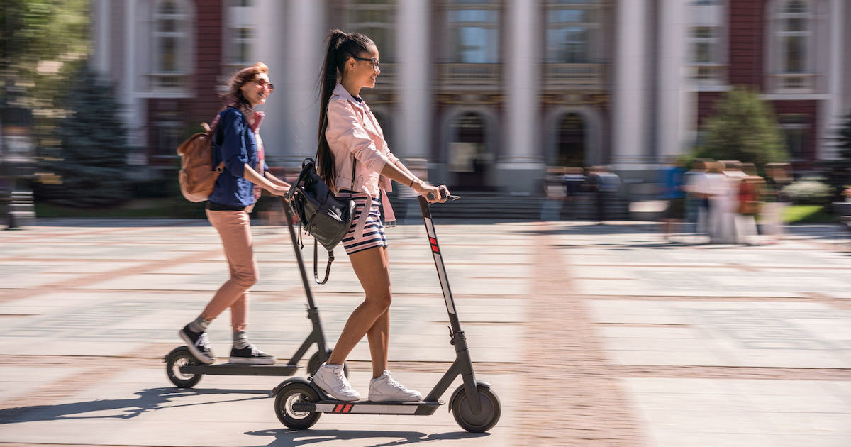 Monopattino elettrico per viaggiare