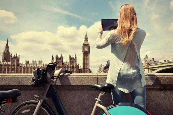 Visitare Londra pedalando in bicicletta