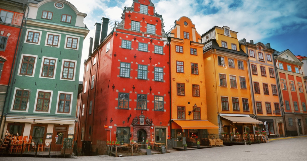 Piazza Stortorget a Stoccolma